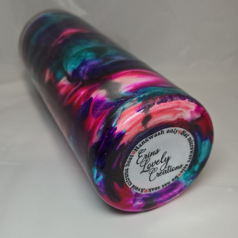 25oz Vibrant Swirl Tumbler - Glow - Picture 6 of 6